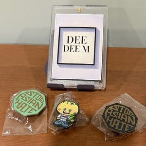 Stop Asian Hate Pins Set